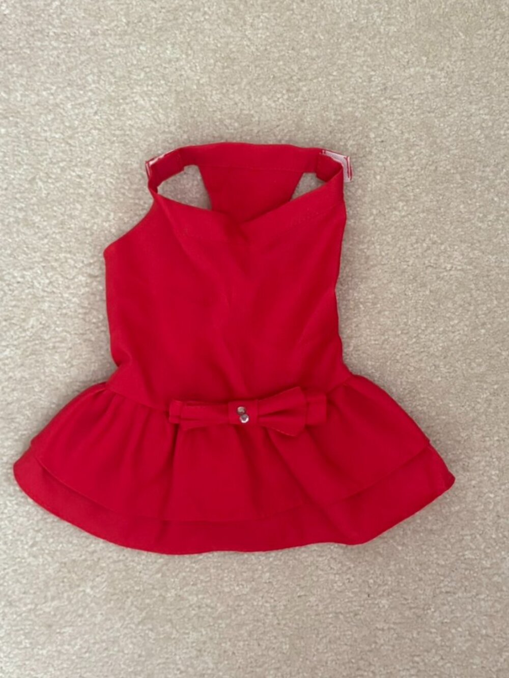 💖Paws N Claws Red Evening Dress – Size Small